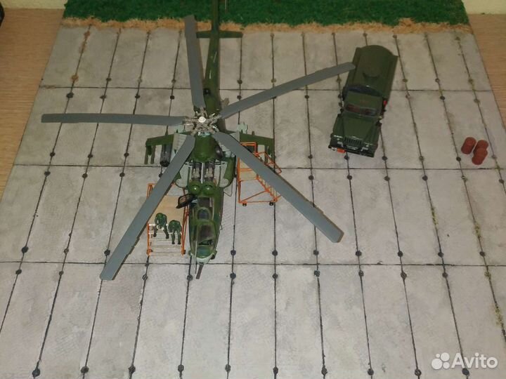 Модель вертолета Ми 24 вп