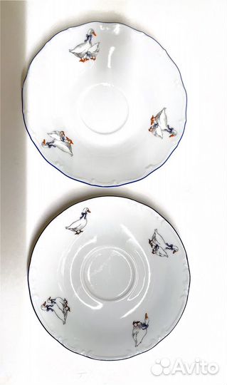 Посуда гуси чехия