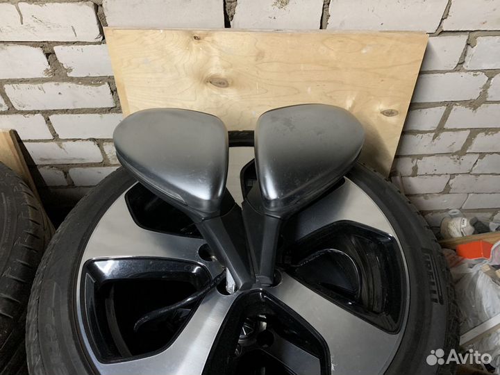 Зеркала golf 7 gti/r матовые