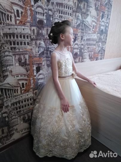 Платье для девочки 110
