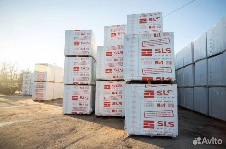 Газосиликатные блоки с доставкой от 70 м3