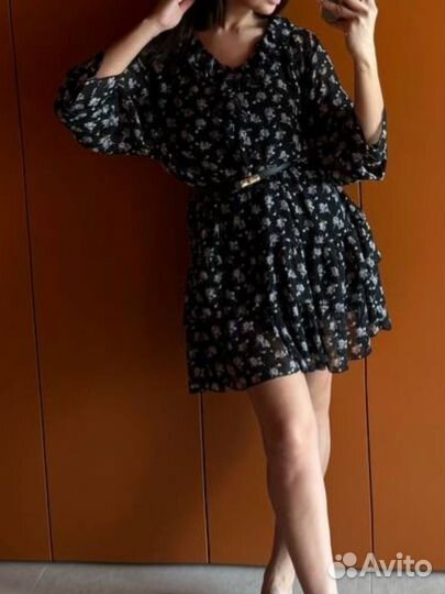 Шифоновое платье