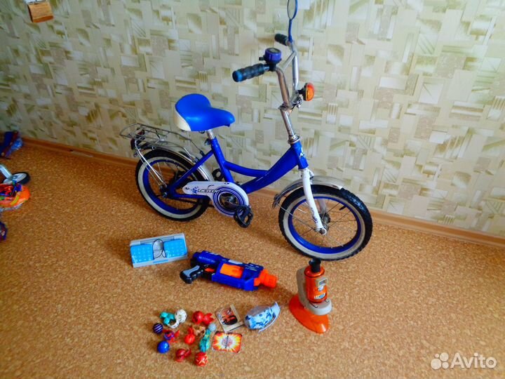 Велосипед, самокат, роллерсерф