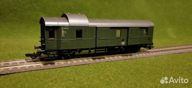 Железная дорога. Почтовый вагон 1 87 но