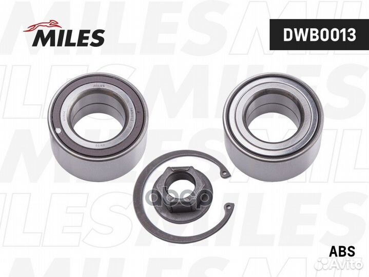 Подшипник ступ.ford fiesta/focus/fusion 98- пер