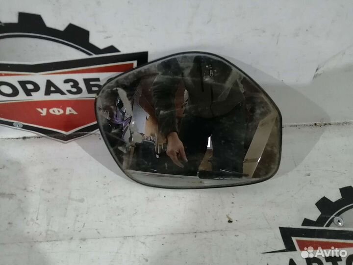 Зеркальный элемент правый лев руль mitsubishi asx