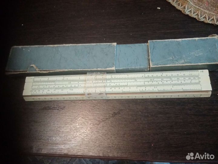Линейка логарифмическая СССР