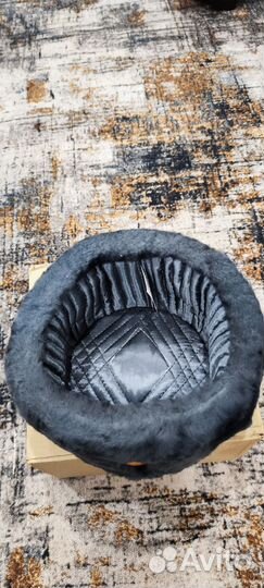 Шапка ушанка белка