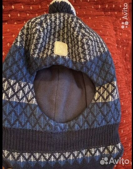 Шерстяные шапки Reima 52 и 54 размер
