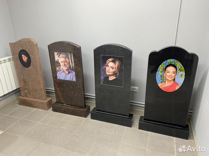 Памятники из гранита 1000х500х50 полный комплект