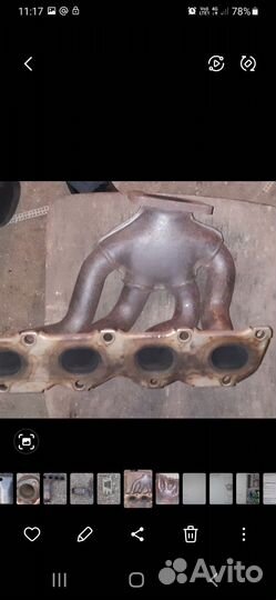 Коллектор поло седан, джетта