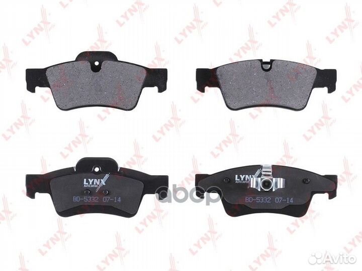 Колодки тормозные mercedes-benz W164 ML 05/W251