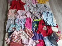 Детская одежда для девочек 80 86 пакетом