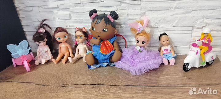 Мягкие игрушки, куклы, рюкзачки