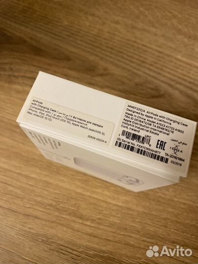 Наушники earpods коробка