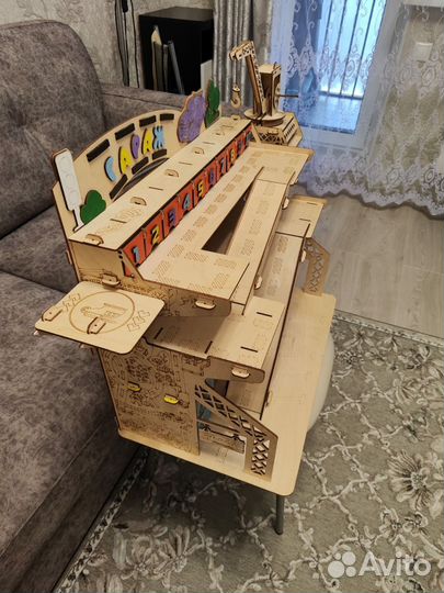 Парковка-гараж деревянная