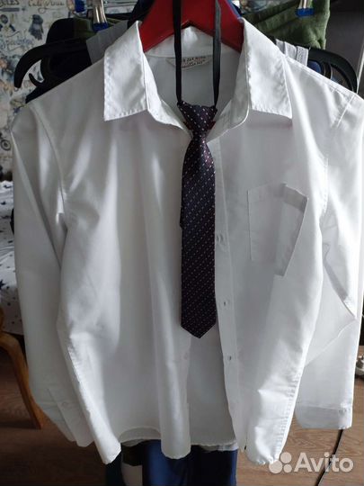 Рубашка белая детская