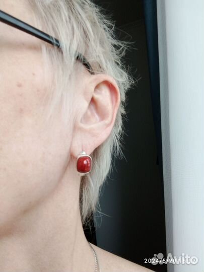 Серьги из серебра 925
