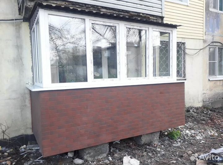 Пластиковые окна на балкон, с завода под ключ