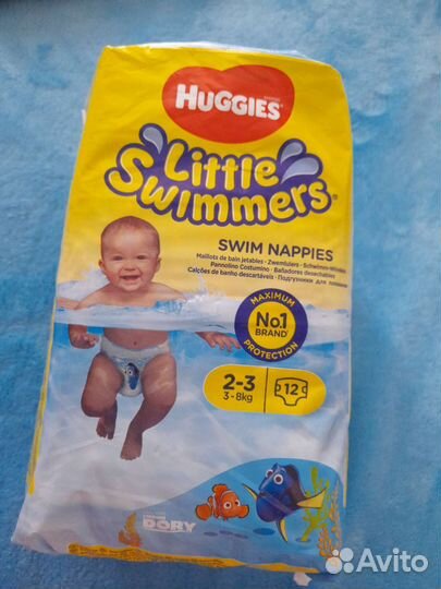 Памперсы для плавания Huggies