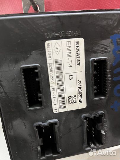 Рено каптюр блок комфорта