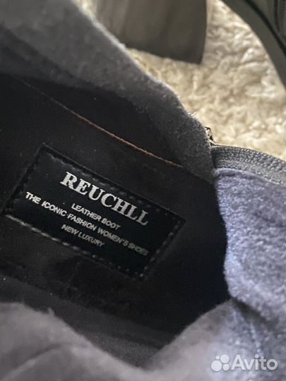 Ботильоны казаки новые,кожа