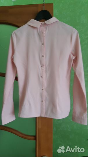 Блузка шелковая для школы