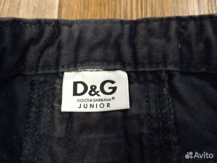 Брюки джинсовые Dolce&Gabbana Junior оригинал