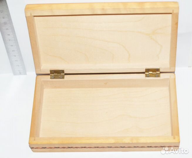 Шкатулка Карпаты ручная роспись СССР 1950 г