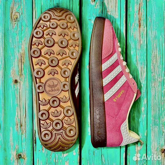 Кроссовки adidas gazelle bold pink (36-40)
