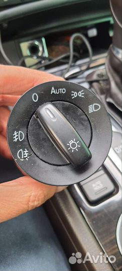 Переключатель света фар пассат б6