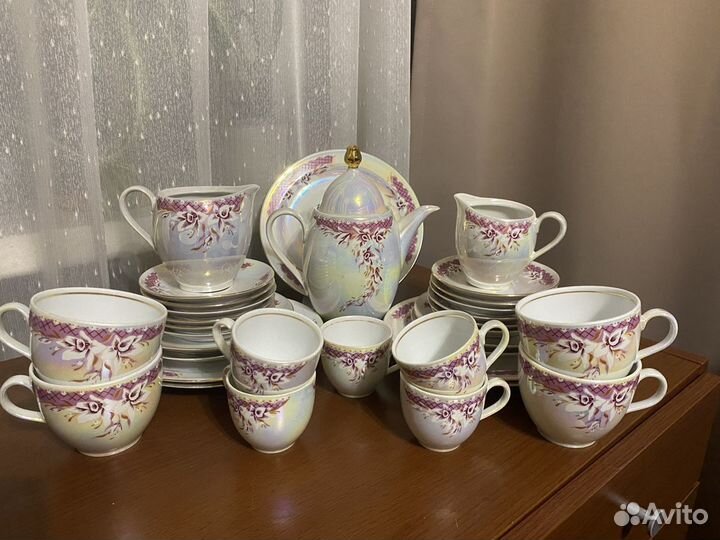 Сервиз чайный и чайно кофейный.гдр.германия