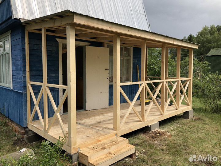 Строительная бригада террасы под ключ