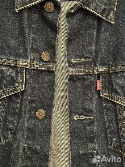 Джинсовая куртка levis винтаж