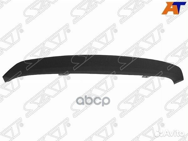 Спойлер бампера Hyundai Solaris 14-17 (Сзади)