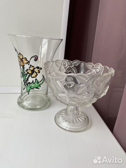 Конфетница и ваза