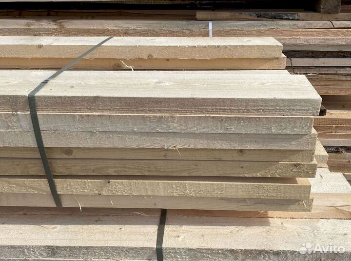Доска обрезная заборная 2 сорт