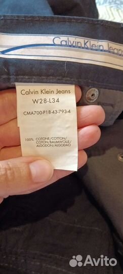 Брюки мужские Calvin Klein Jeans W28-L34