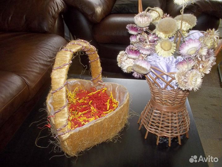 Корзинки для интерьера и оформления