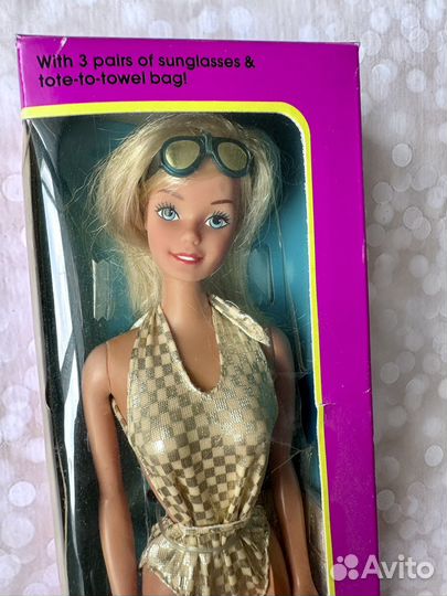 Барби sun gold barbie