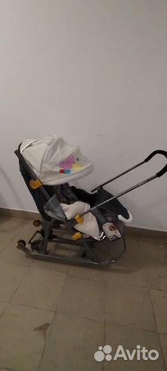 Коляска санки