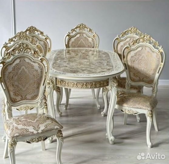 Стол Роза мрамор (Уфа)