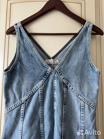 Джинсовое платье, 44 размер