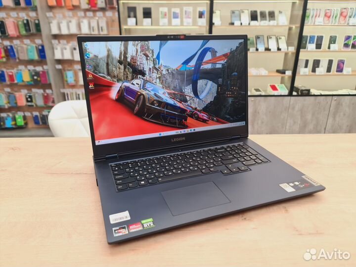 Игровой Lenovo Legion 17.3/Ryzen 7+RTX3070/16gb