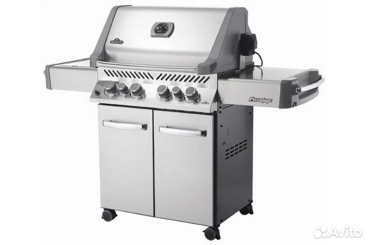 Газовый гриль Napoleon Prestige 500 (стальной)
