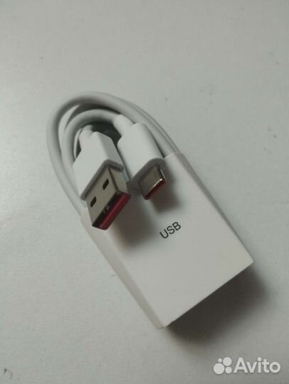 Кабель Xiaomi (6A 120W) USB-Type-C Белый Оригинал