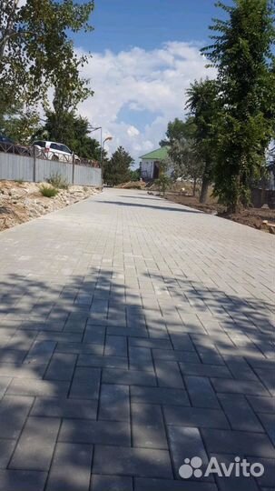 Укладка тротуарной плитки