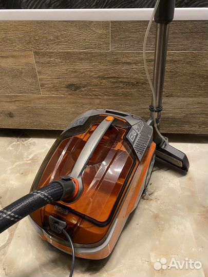 Пылесос Thomas Pet & Famili Plus, серо-оранжевый