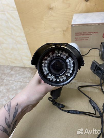 Комплект видеонаблюдения 4 камеры