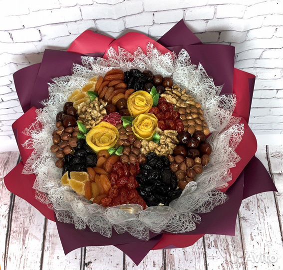Съедобные букеты/подарок маме/бабушке/жене